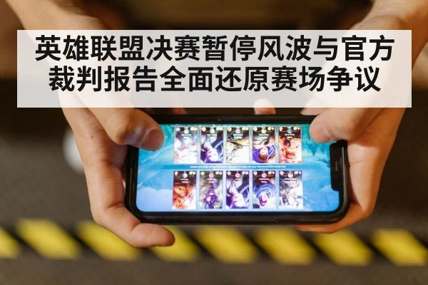 英雄联盟决赛暂停风波与官方裁判报告全面还原赛场争议